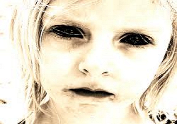 Ghost Children with All-Black Eyes Raise Terror in a UK Town