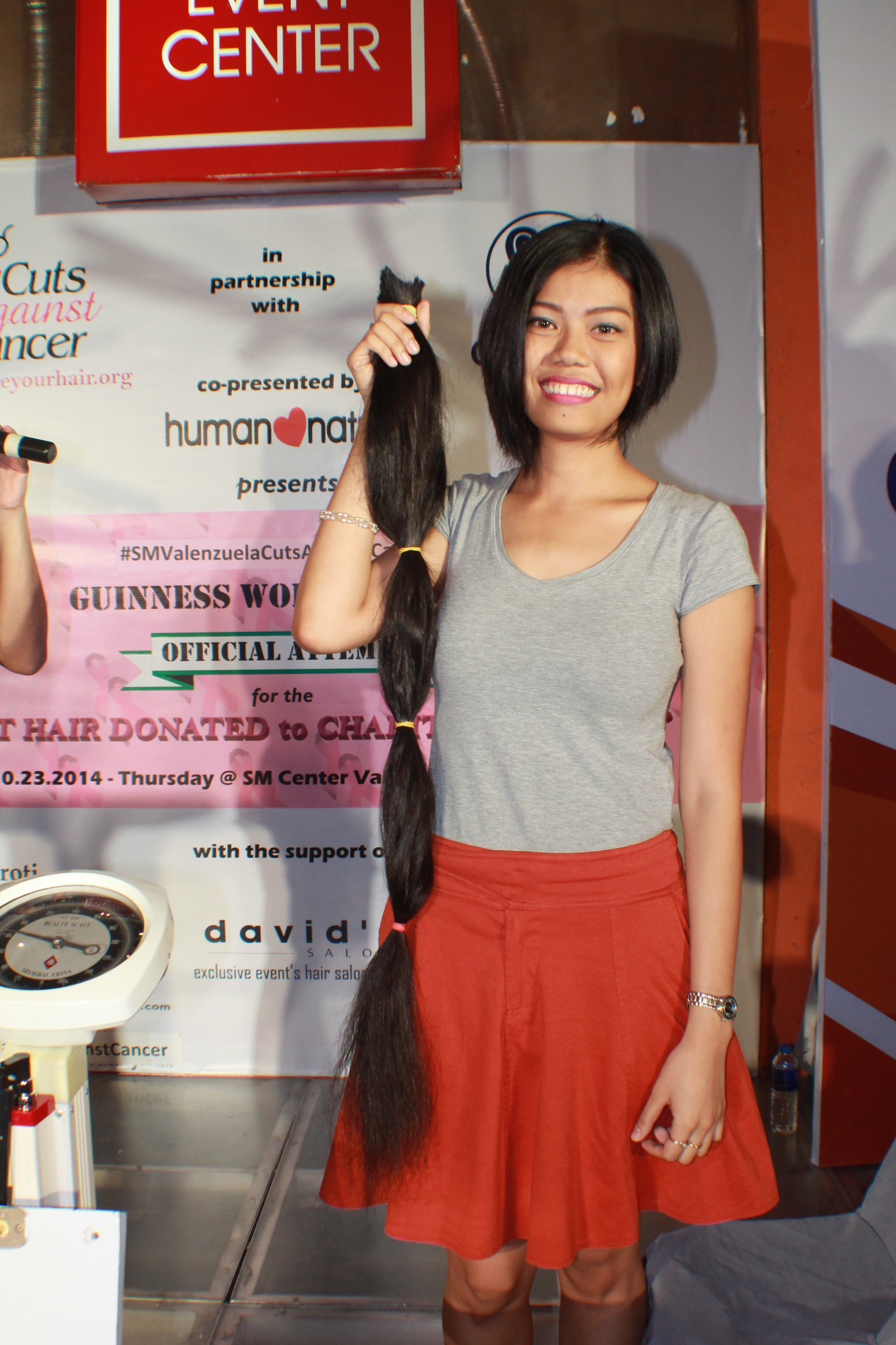 Longest Hair Donated At Cuts Against Cancer