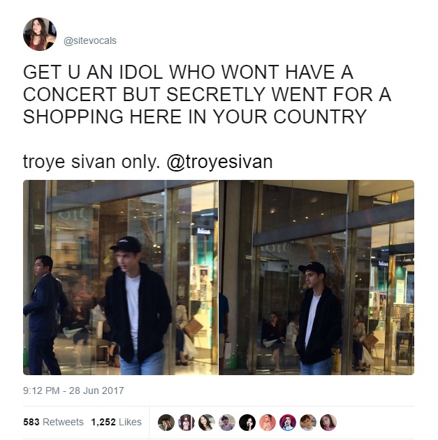 troye sivan in manila