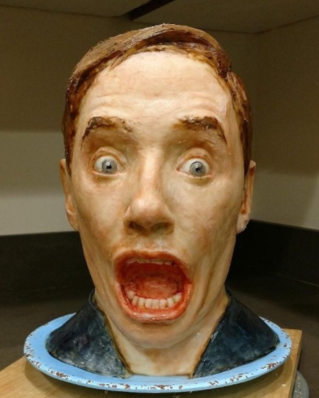 Artist creates creepy and realistic cakes