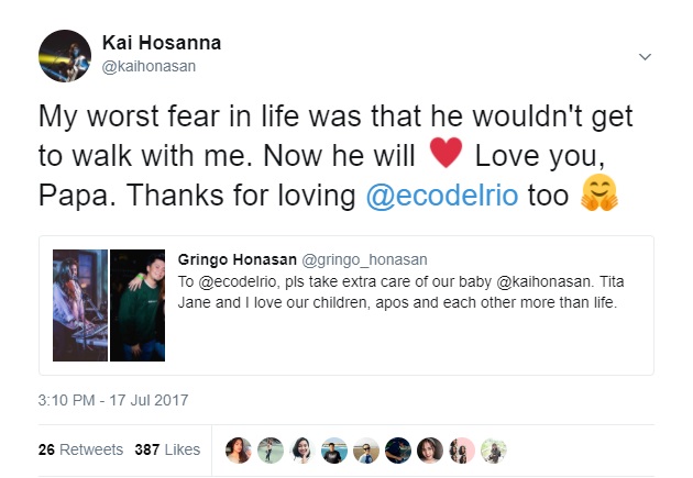gringo honasan and daughter kai share heartwarming moment online