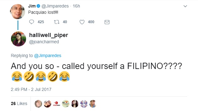 jim paredes takes on twitter bashers