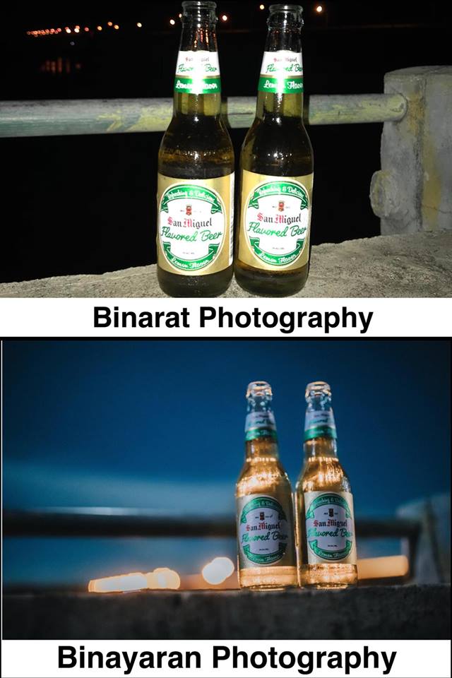 photographer compares photography on a budget and with a budget